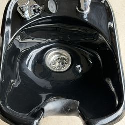 Black Shampoo Bowl 