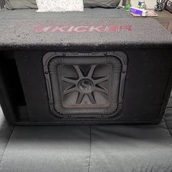 10in Kicker Speaker with Amp