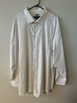 Men’s Cream Color Dress Shirt