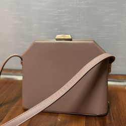 Neutral Vintage Vegan Leather Purse