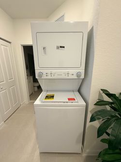 BRAND NEW Frigidaire Stacked Washer & Dryer – Never Used