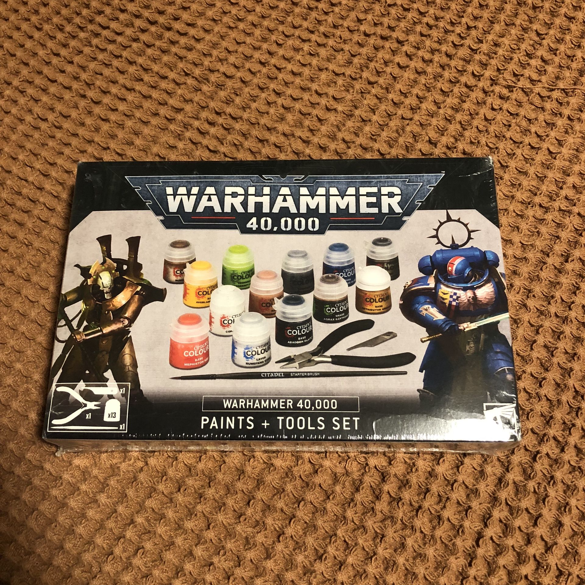 Games Workshop Warhammer 40,000 Tools And Paint Set