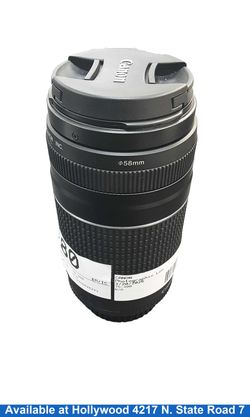 Canon 75-300 Black Photographic Lens