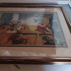 Snow White Lithograph 