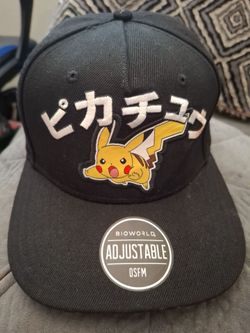 Pikachu snap back hat