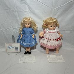 Vintage Madame Alexander Dolls w/certificates