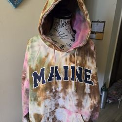 MAINE TIEDYED SWEATSHIRT By EXIST XL