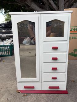 Doll Wardrobe Closet