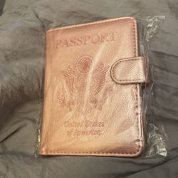 Passport Wallet Pink Pearl