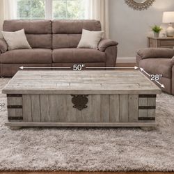  Large Grey Coffee Table