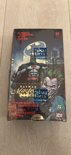 Batman Masterpiece Wax Box Sealed