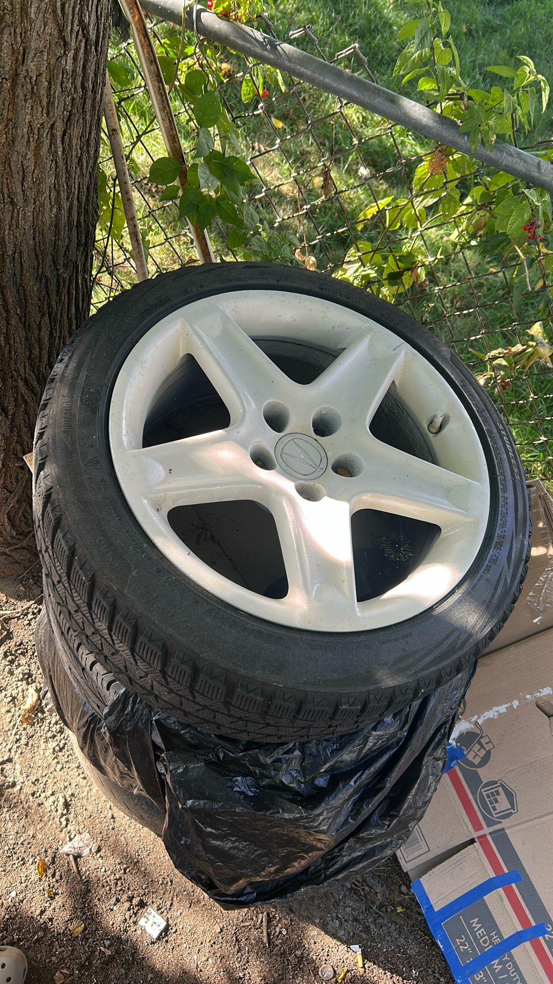 2004 Stock Acura tL Rims