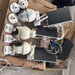 2.4GH Wi-Fi security cameras