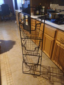 Metal Fruit shelf 25$