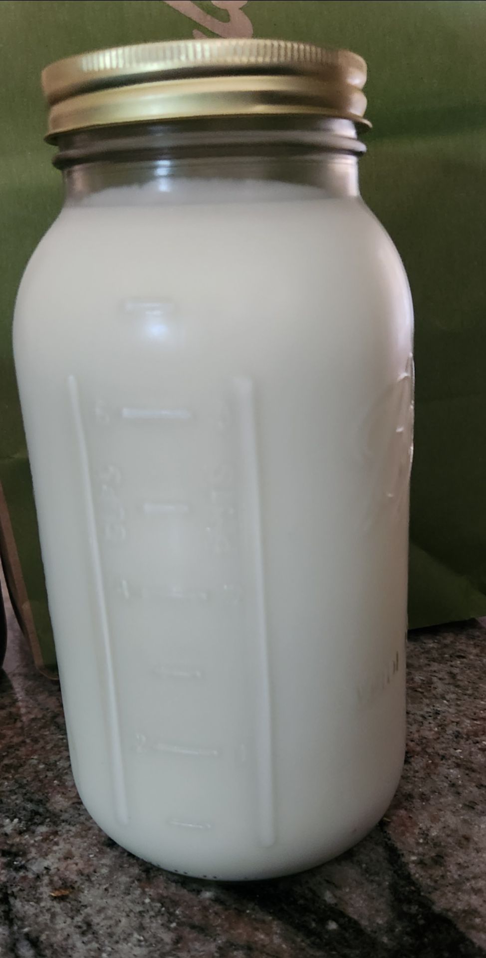 Raw Goat Milk-Nubian $5 Per Quart