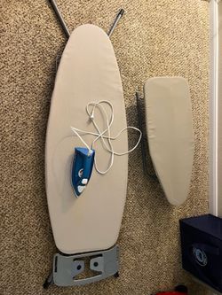 Ironing boards and iron