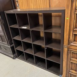 Dark Brown Black Cube Shelving (in Store)