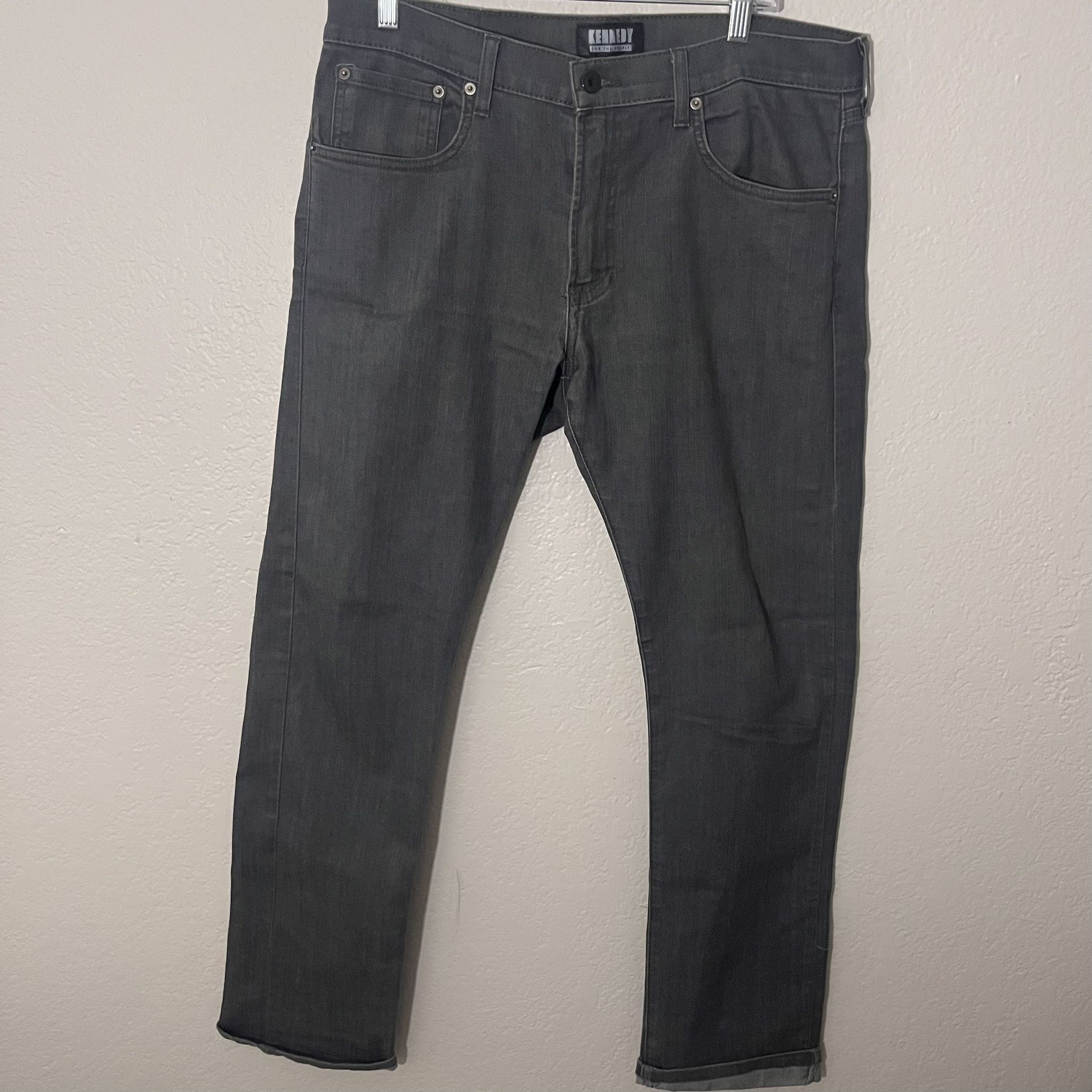 The Kennedy Men’s Grey Jeans - Size 34 inseam 32