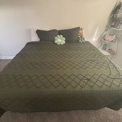 King Size Bed Frame And Mattress! 