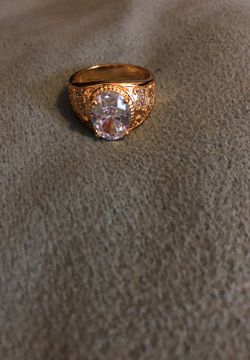 18k gold filled men’s ring