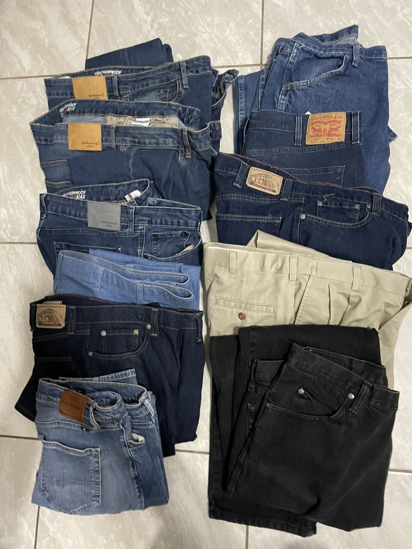11 Pair of New Levies 38x30