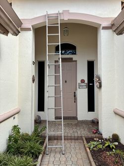 (16 ft.) Aluminum ladder