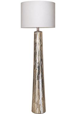 Mirrored Mosaic Lamp