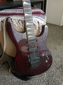 Crackle finish Applause by Ovation super strat