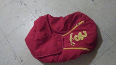 Usc Trojans baby carseat cover