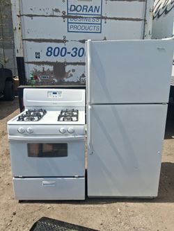 Refrigerador y estufa