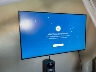 Large 65 inch 4k Samsung commercial display or digital signage monitor