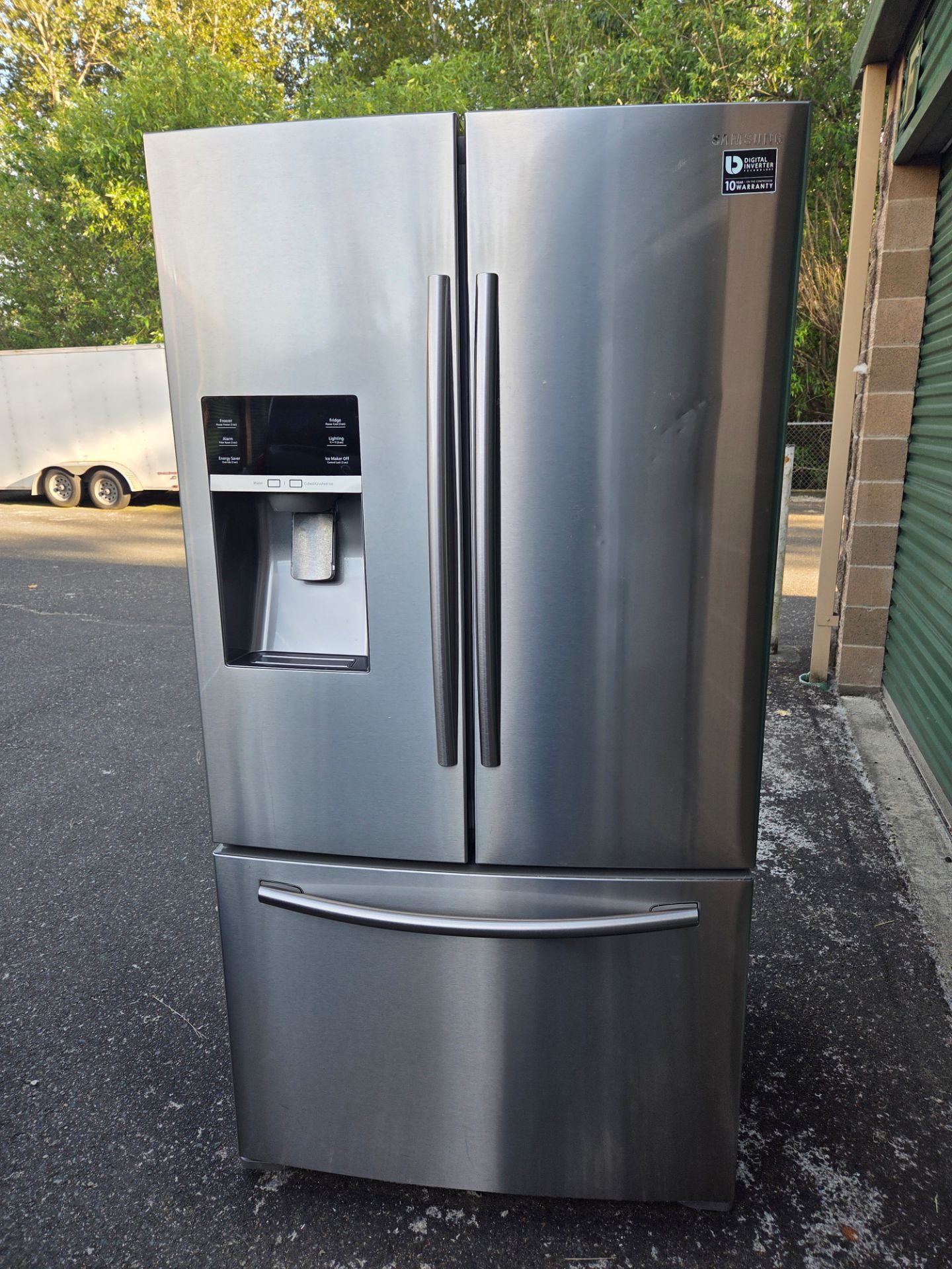 Samsung refrigerator stainless steel