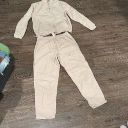 Alo Set Beige Track Suit