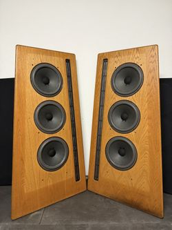 CARVER Amazing Speakers Silver Edition Genuine Oak 
