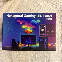 Hexagonal Gaming LED Panel - 20pc 