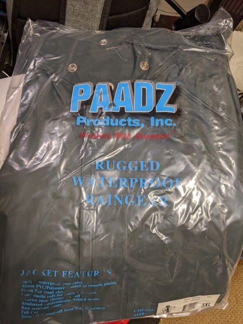 3XL Waterproof Ragged Ranger Jacket