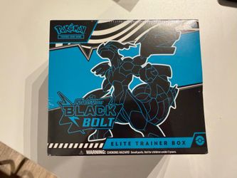 Pokemon TCG Black Bolt White Flare Elite Trainer Box