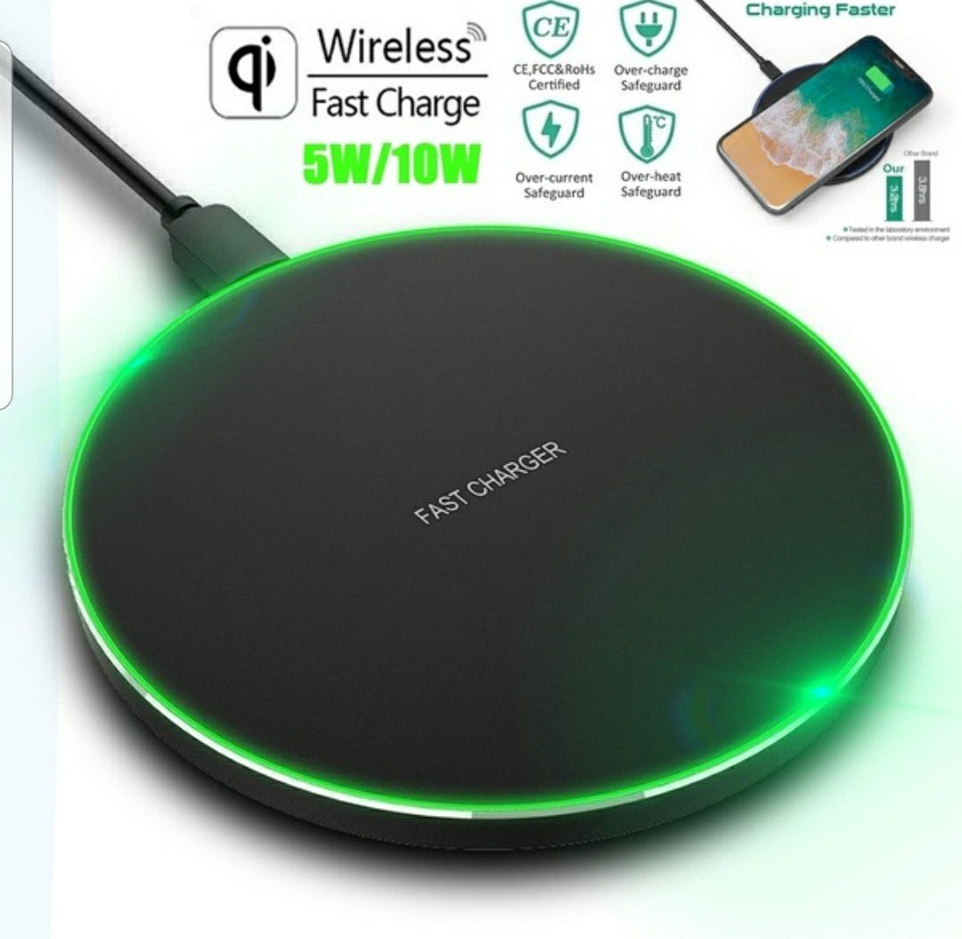 HOME Wireless Charger Pad for iPhone Samsung Phone all models
