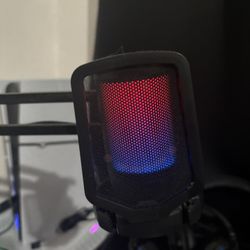 Pc/Playstation Mic And Web Camera With Boom Stand