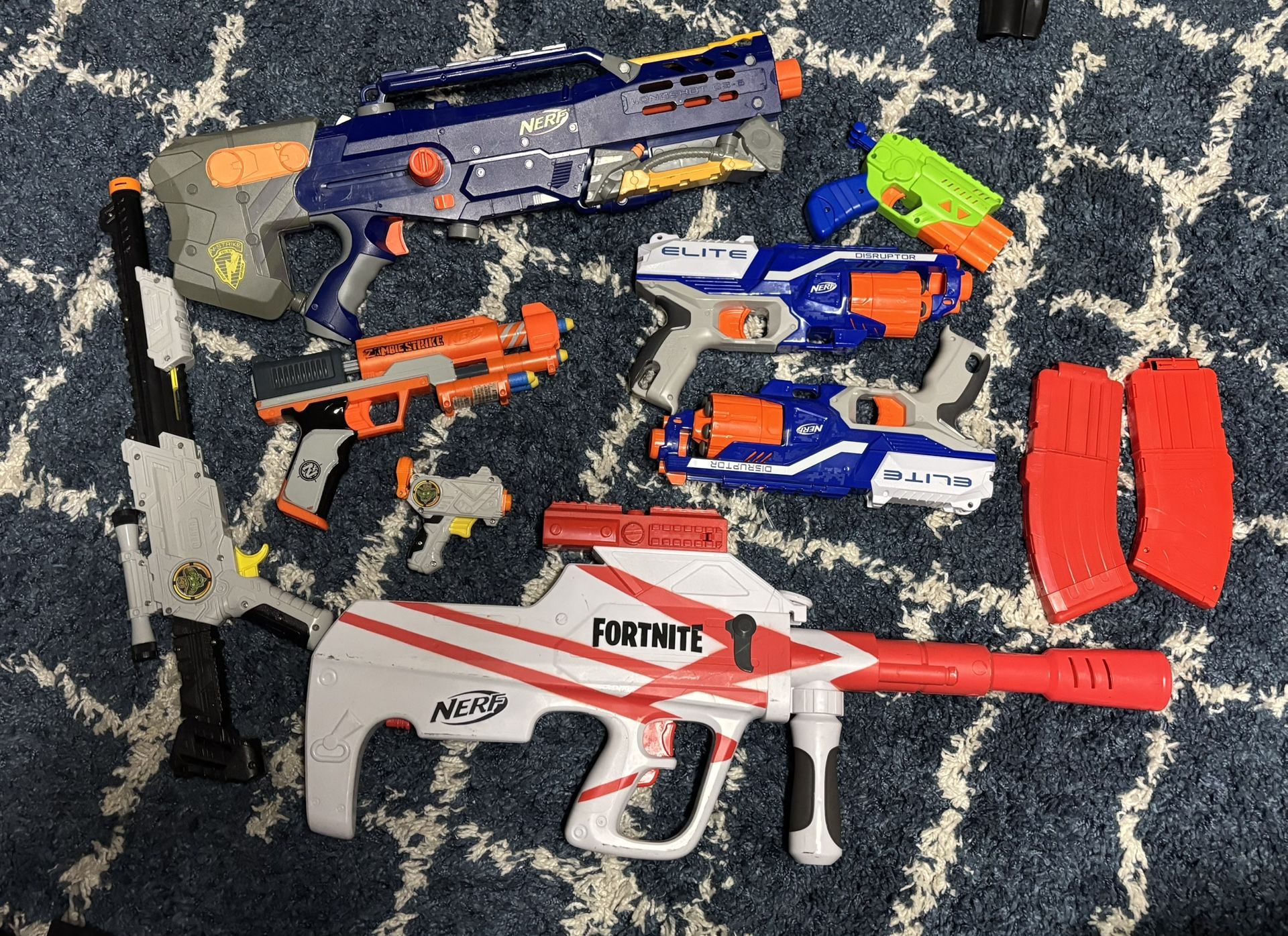 Nerf Blaster / Gun Lot of 8