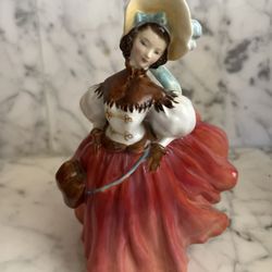 Vintage Royal Doulton 1952 The Skater Figurine HN 2117