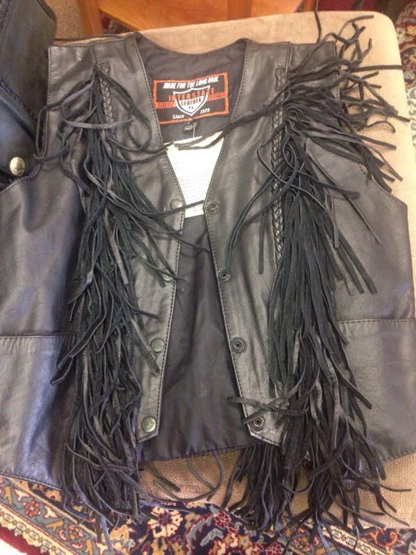 Interstate Leather Motorcycle Vest