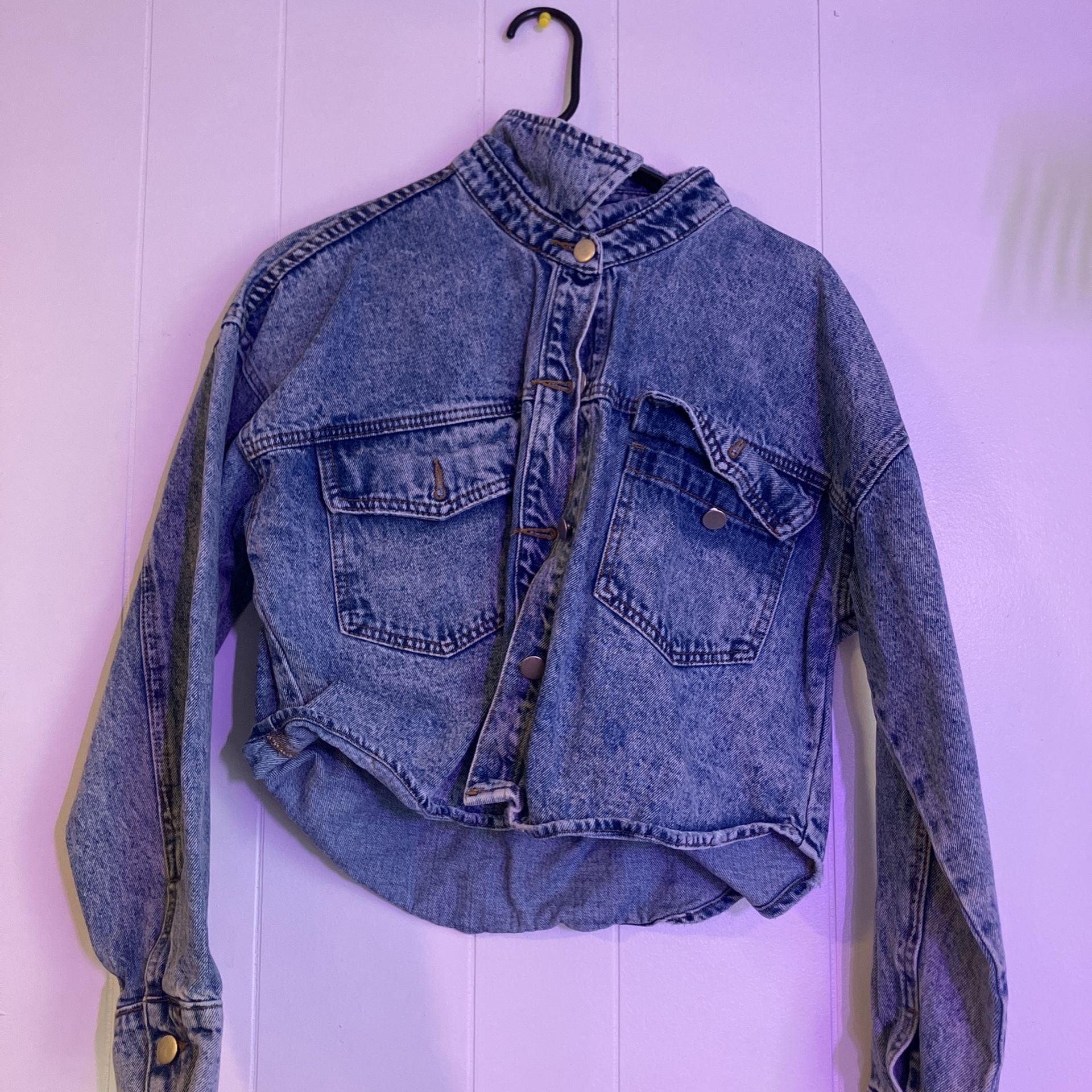 Cropped Jean Jacket