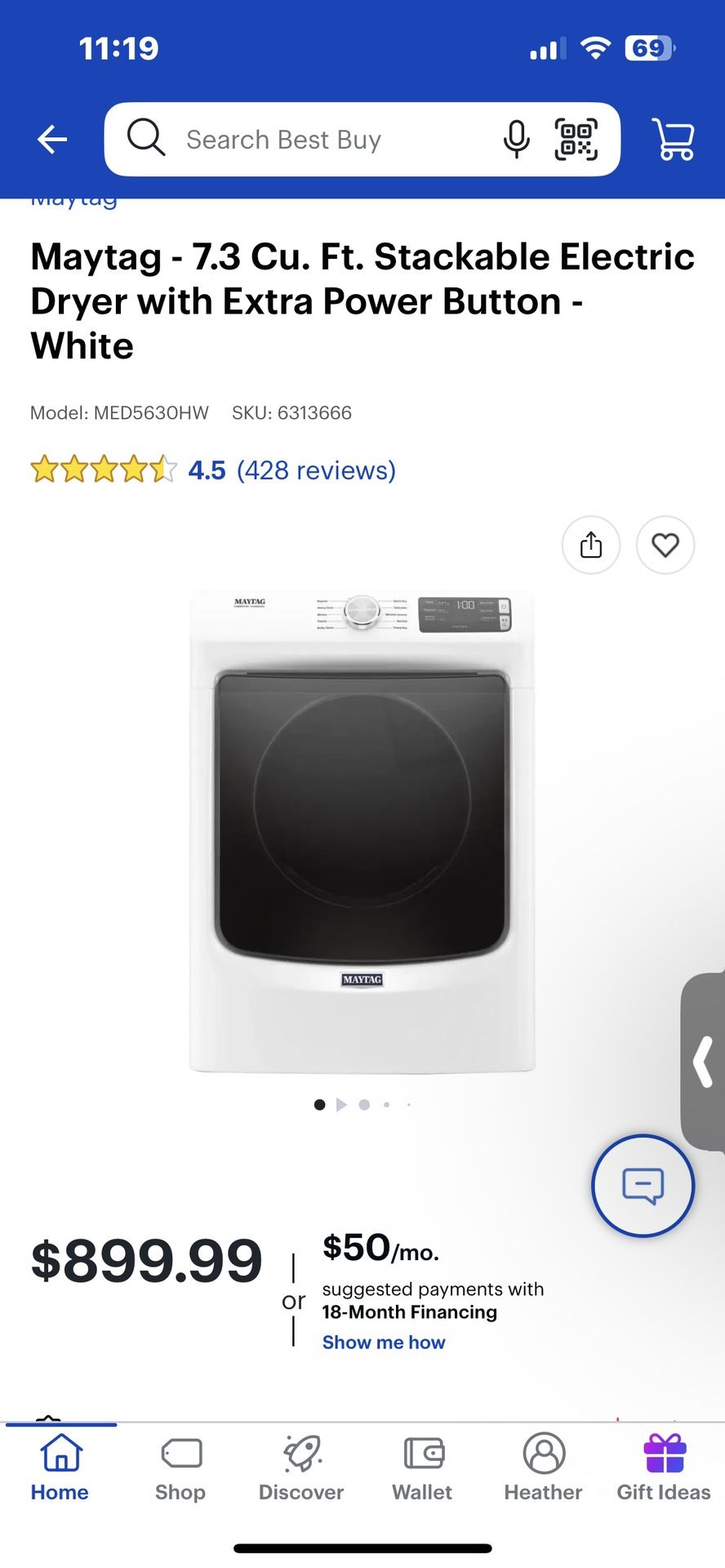Maytag Washer / Dryer