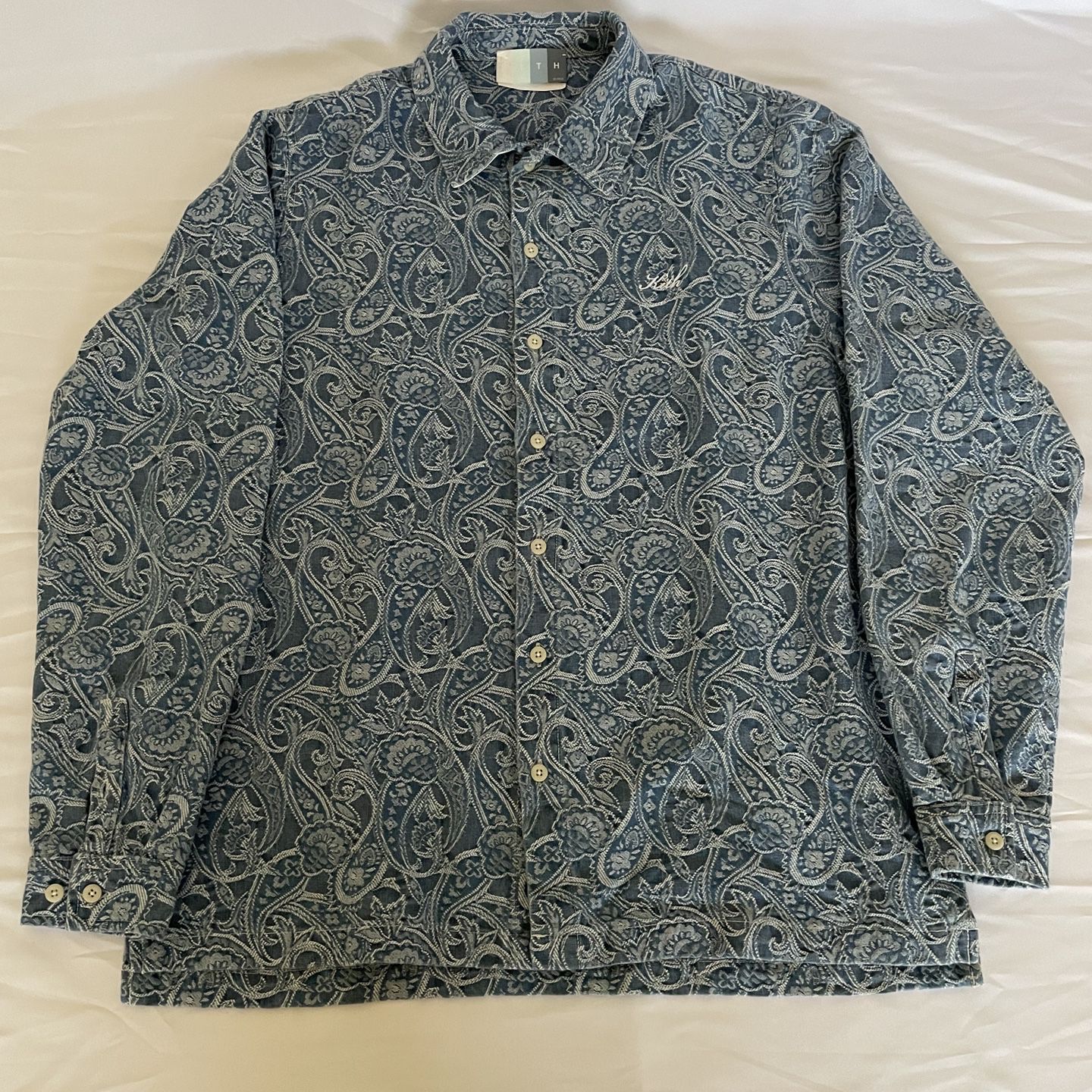 Kith Japanese Indigo Paisley Shirt