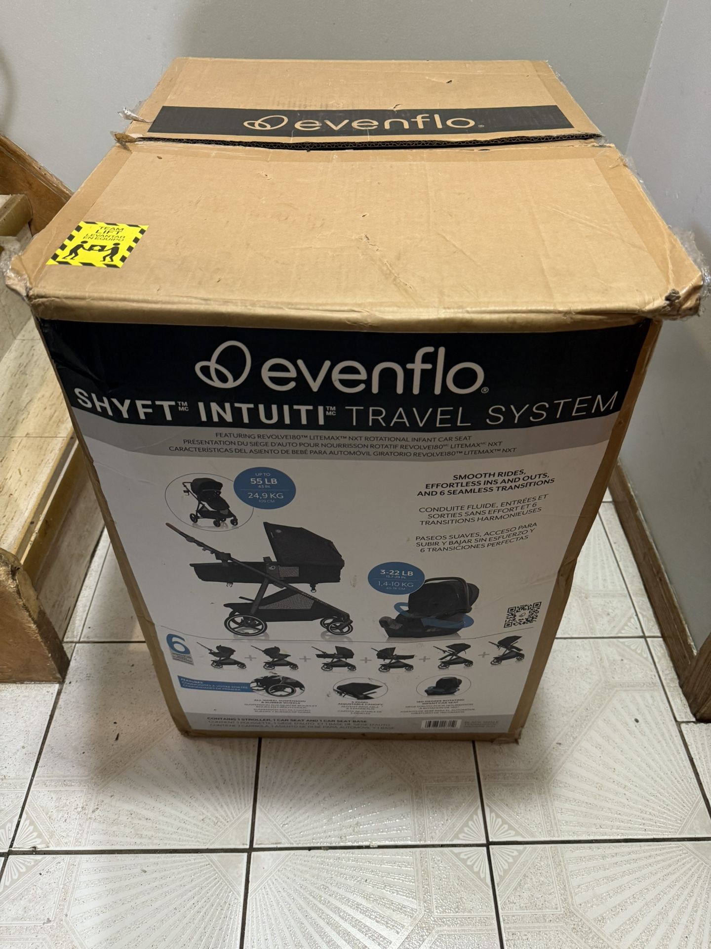 Evenflo Car seat and Stroller