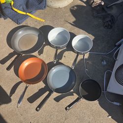 Pots and pans all for $15