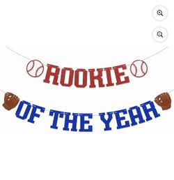 Rookie of the Year first birthday decorations