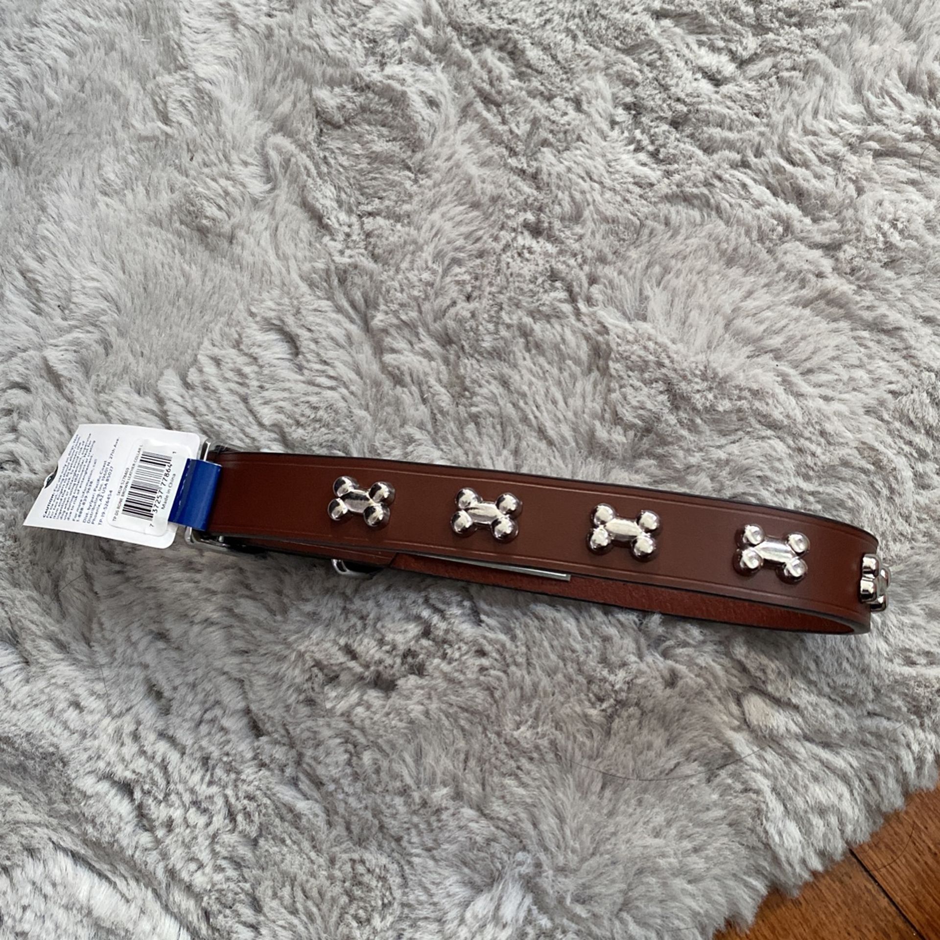 Large Leather Dog Collar