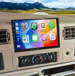 4+64G Double Din Car Stereo Radio Upgraded for 1(contact info removed) Ford F250 F350